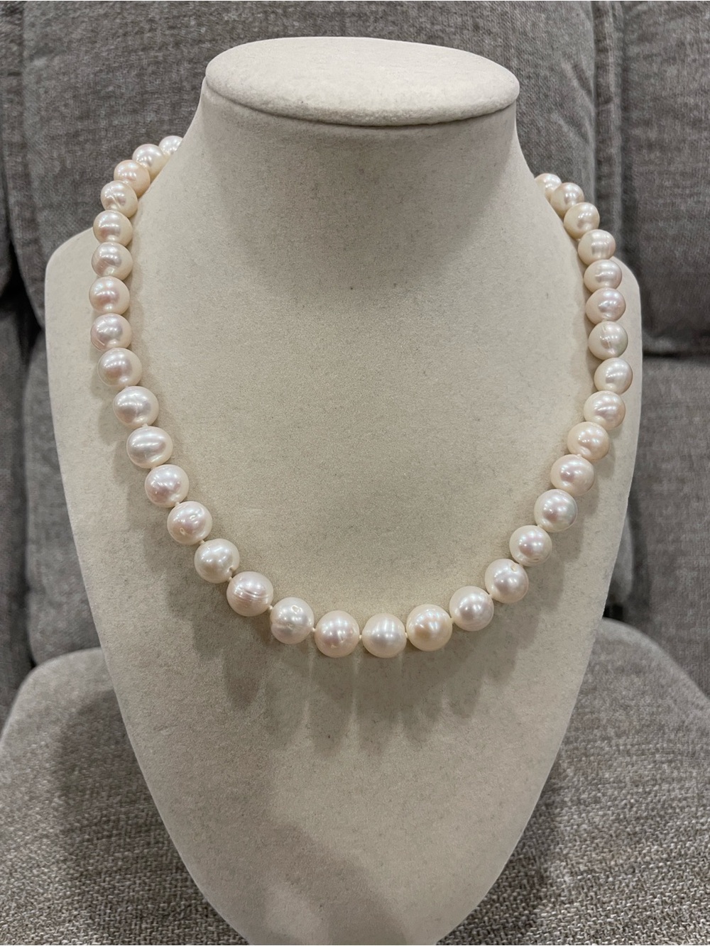 Classic White Pearl Necklace - Women's Jewelry
